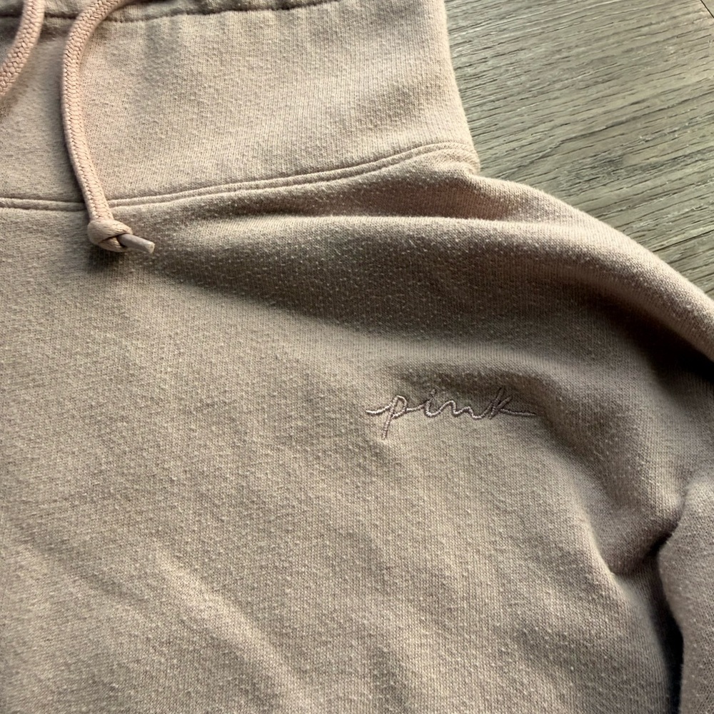 PINK Victoria's Secret Blush and Cream Hoodie - Picture 3 of 6